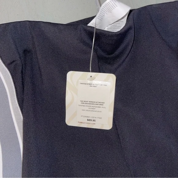 NWT Fabletics High Waisted Zipper Leggings - Picture 3 of 3